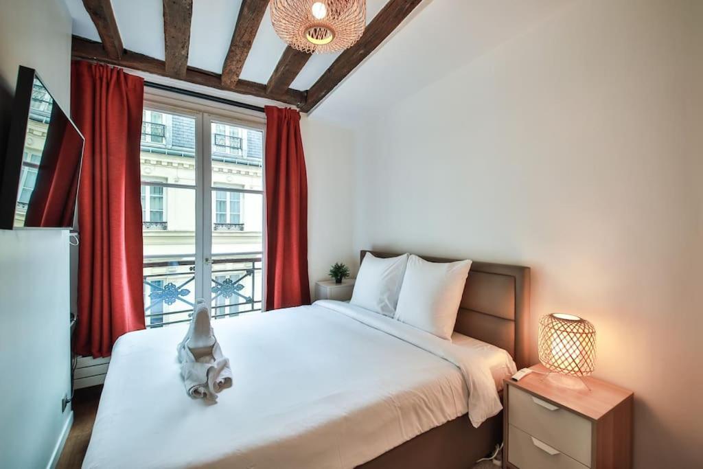 Typical Parisian Duplex#4Pers#Le Marais Leilighet Eksteriør bilde