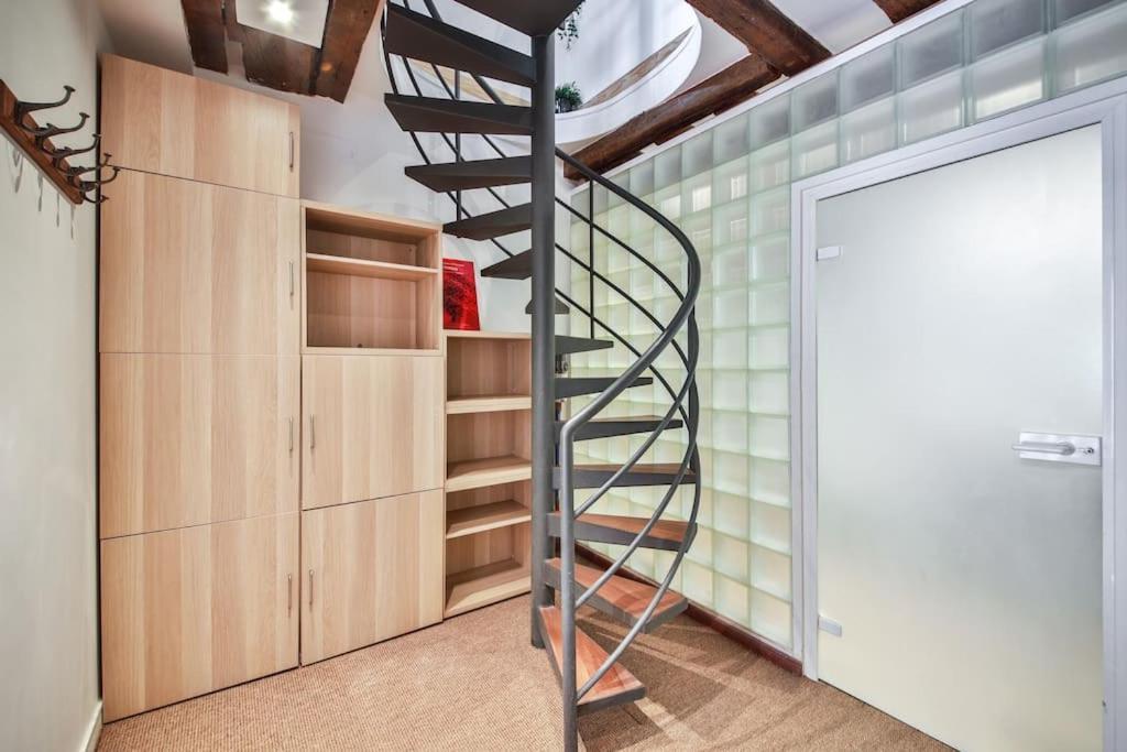 Typical Parisian Duplex#4Pers#Le Marais Leilighet Eksteriør bilde